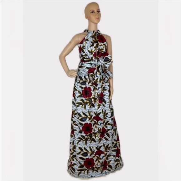 Ankara Infinity Maxi Dress - Picture 5 of 11